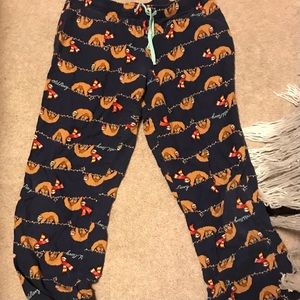 Old Navy sloth pj pants